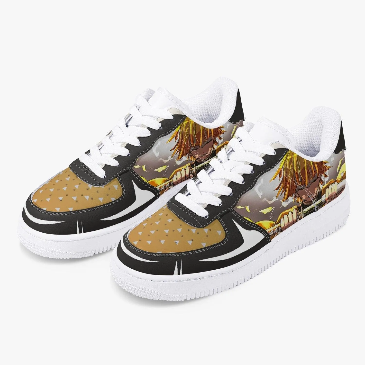 Demon Slayer Zenitsu AF1 Anime Shoes