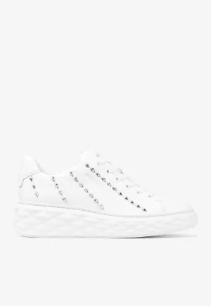 Diamond Light Maxi Low-Top Sneakers with Studs