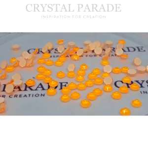 DISCONTINUED - Luna Non Hotfix Rhinestones - Neon Orange