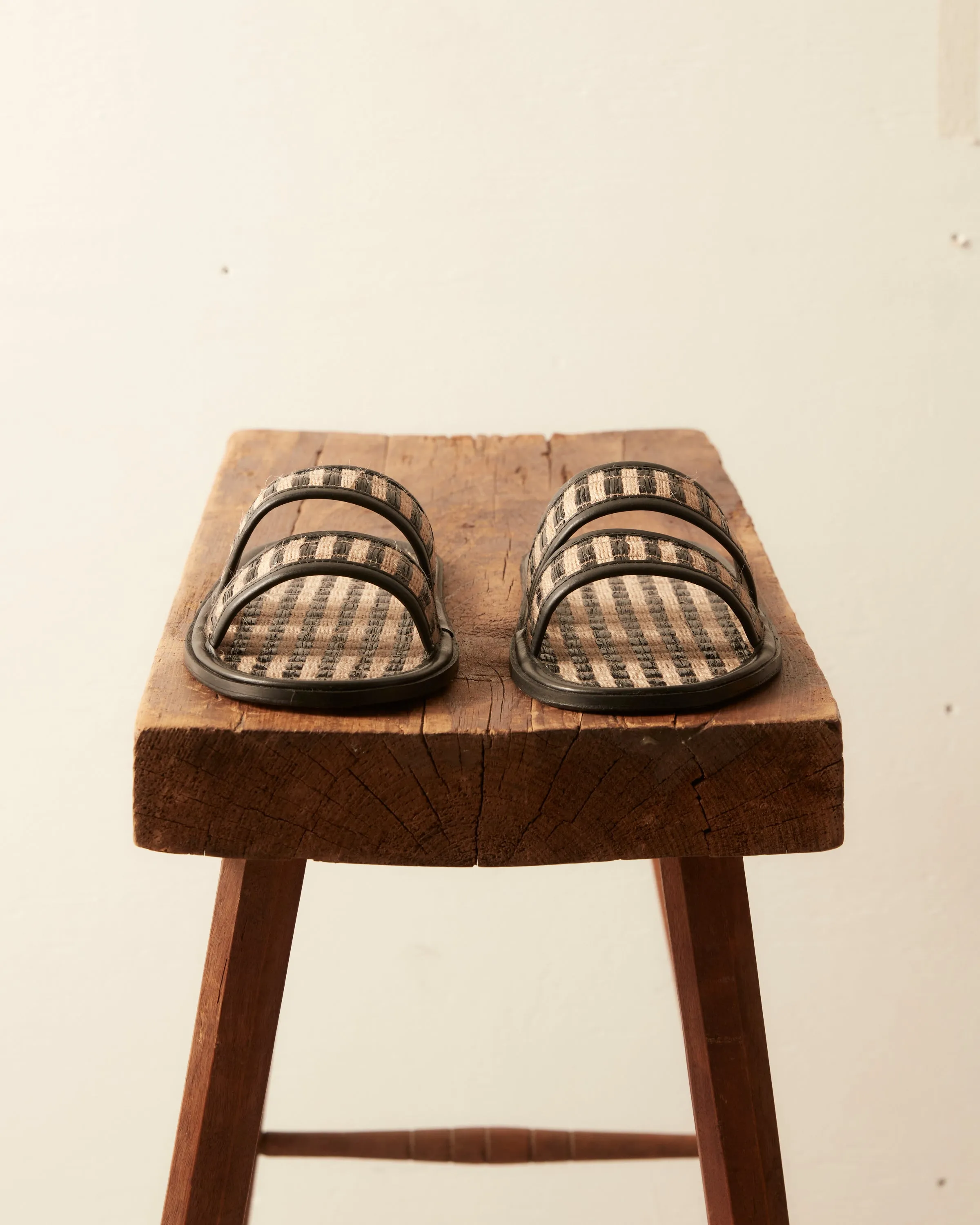 Duotone Summer Slides - Black/Tan
