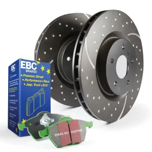 EBC Brakes S10KR1288 S10 Kits Greenstuff 2000 and GD Rotors