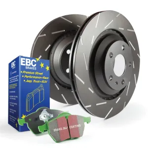 EBC Brakes S2KR2376 S2 Kits Greenstuff 2000 and USR Rotors