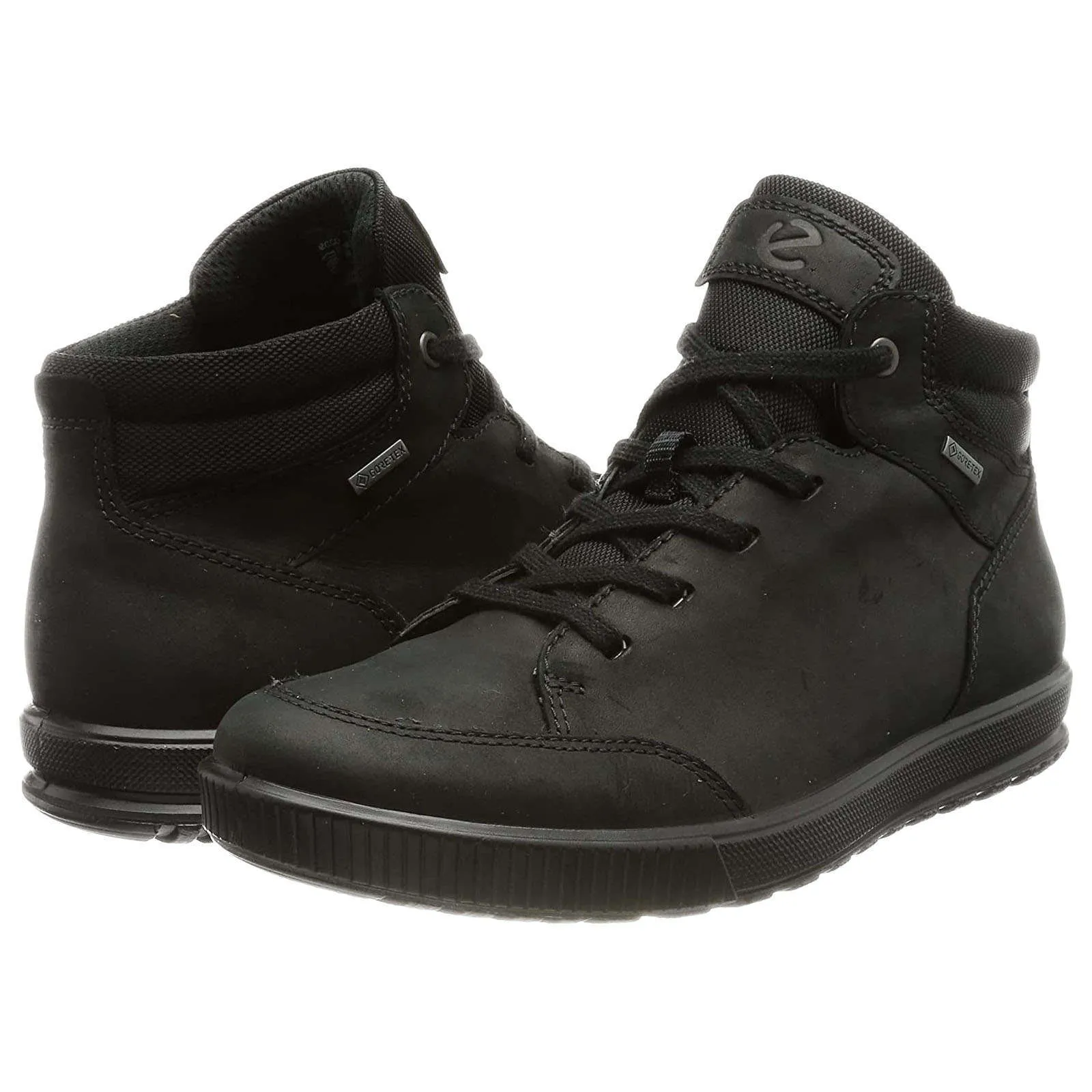 Ecco Ennio Leather Men's High-Top Trainers