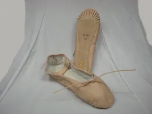 Economy Dansoft -- Leather Full Sole Ballet -- Pink
