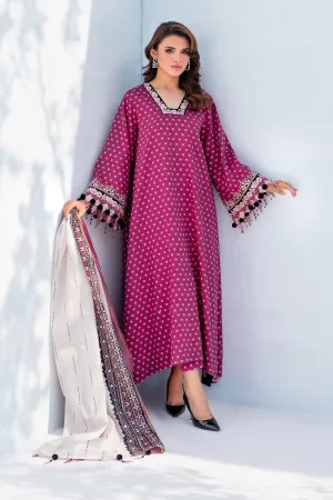 EMBROIDERED VISCOSE SILK UF-4059