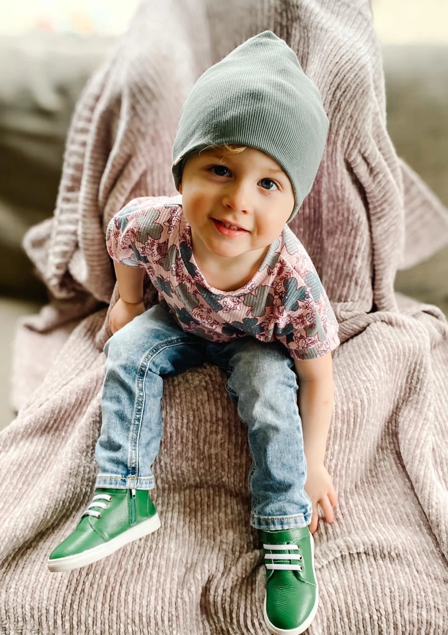 Evergreen High Top Sneaks