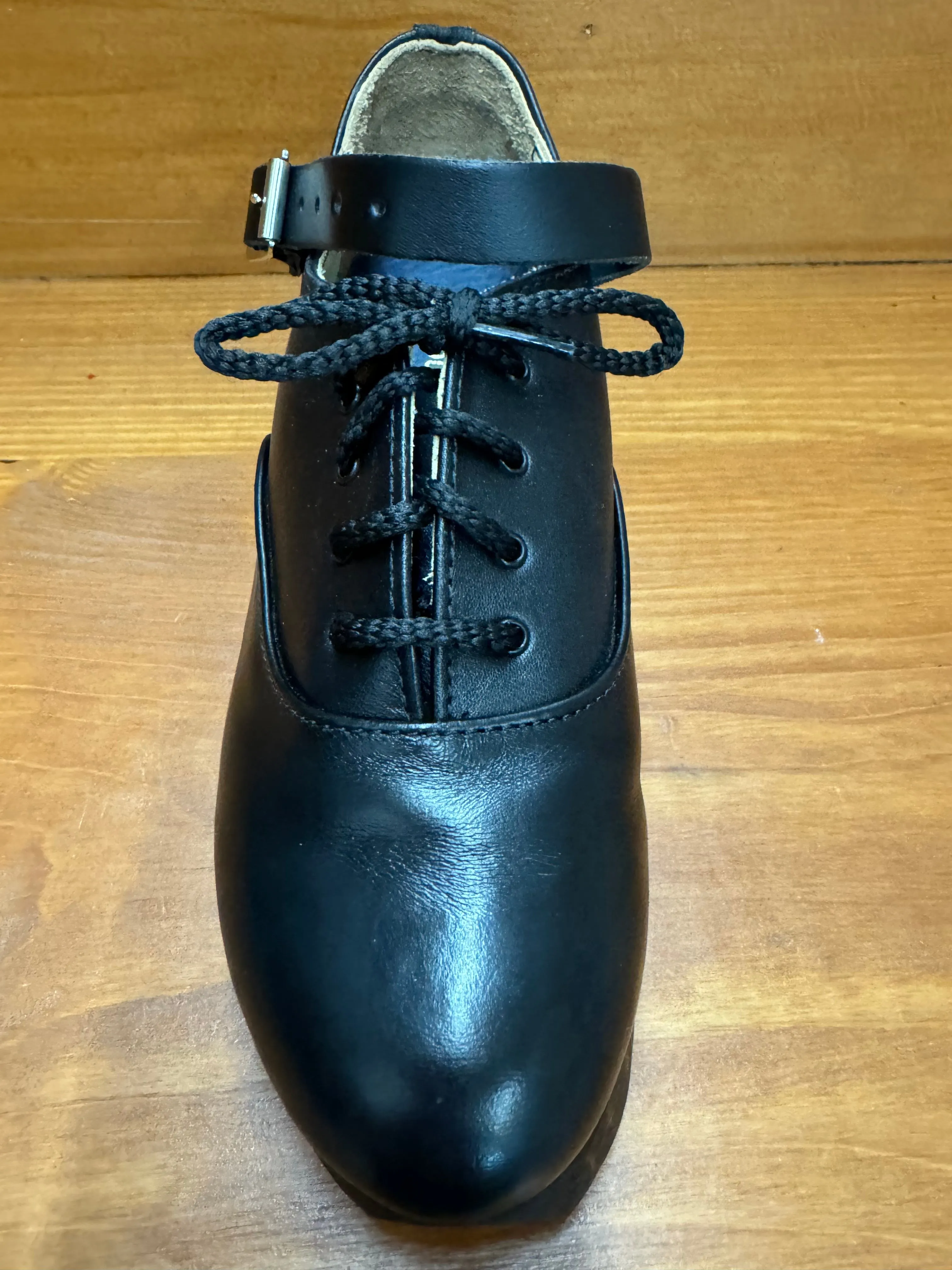 Fay's Irish Dance Super Flexi Hard Shoes Black Leather
