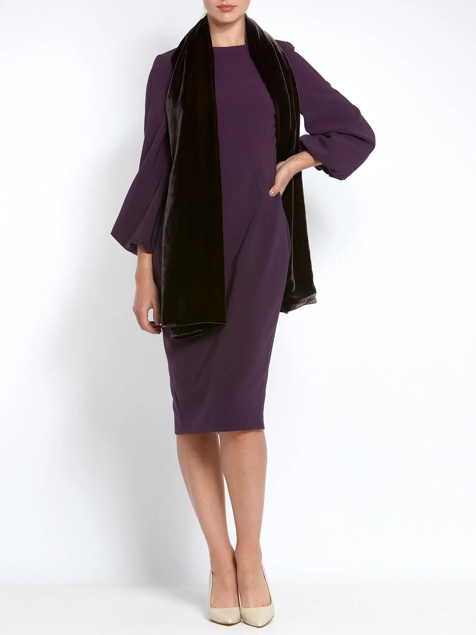 Gabbie Mulberry Dress