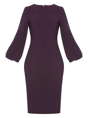 Gabbie Mulberry Dress