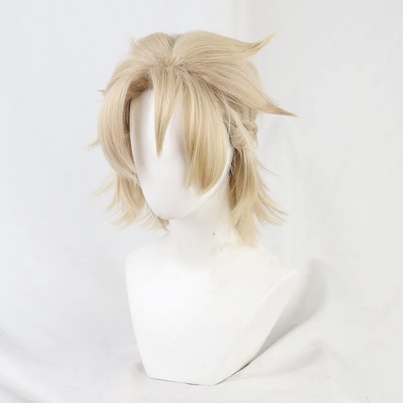 Genshin Impact Albedo Cosplay Wig