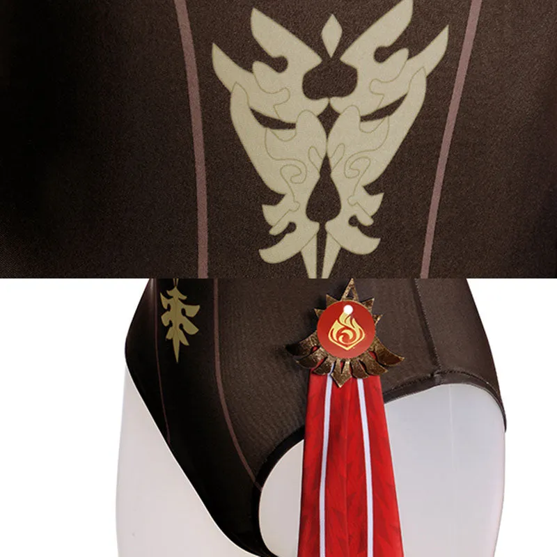 Genshin Impact Amber Bunny Girl Cosplay Costume