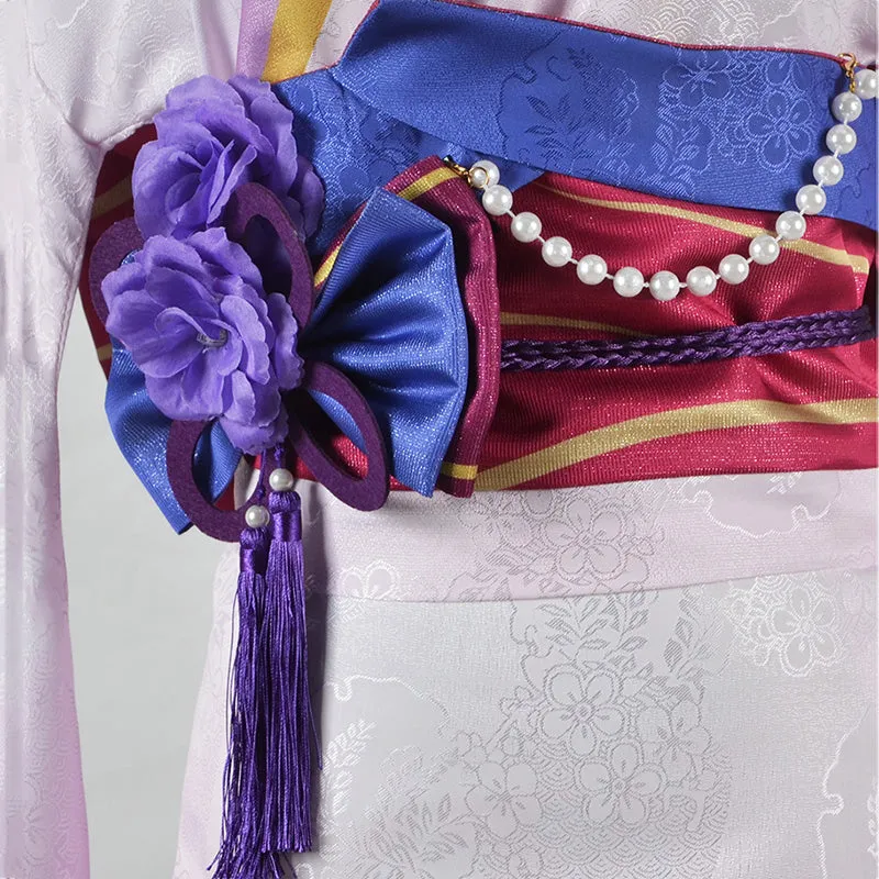 Genshin Impact Baal Raiden Makoto Kimono Cosplay Costume