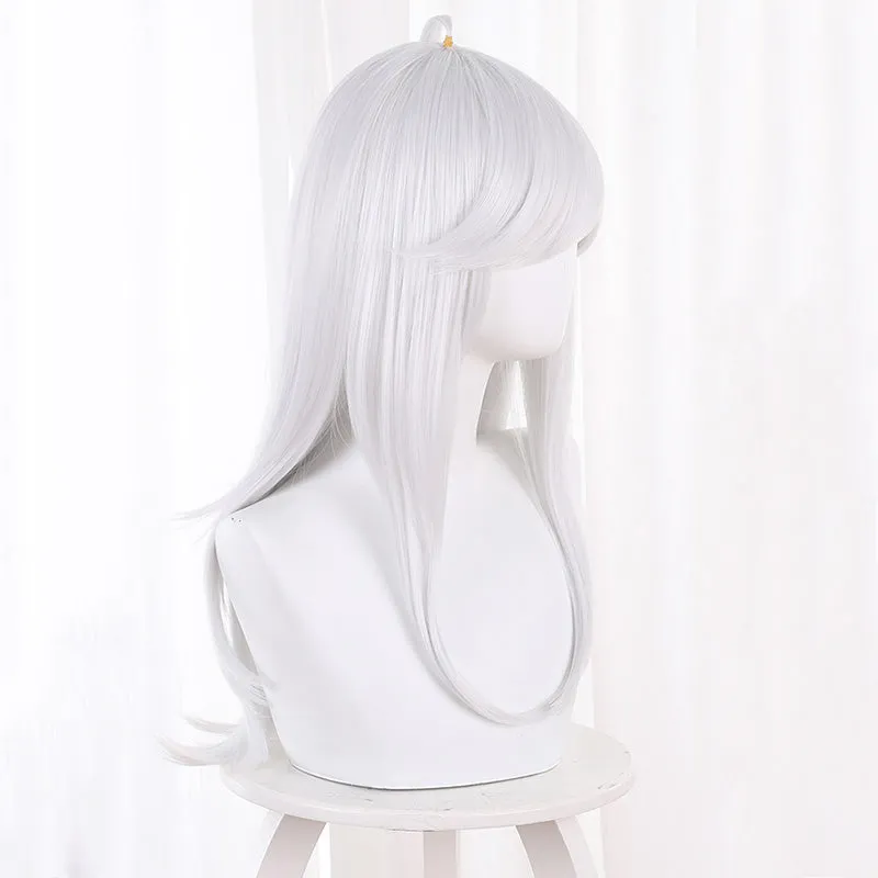 Genshin Impact Cyno Silver White Cosplay Wig