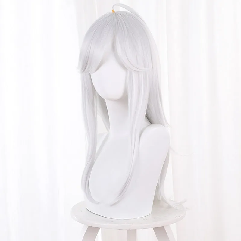 Genshin Impact Cyno Silver White Cosplay Wig
