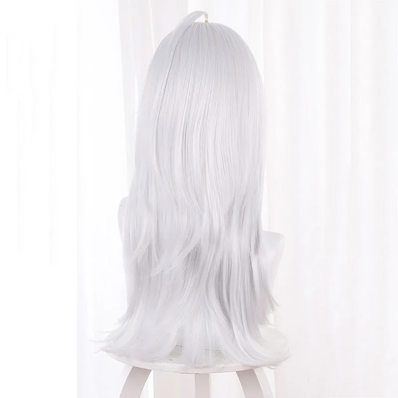 Genshin Impact Cyno Silver White Cosplay Wig
