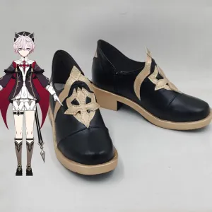 Genshin Impact Dahlia Cosplay Shoes
