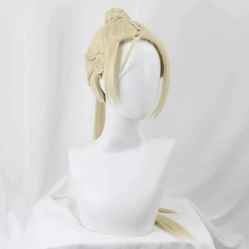 Genshin Impact Eremite Galehunter Cosplay Wig