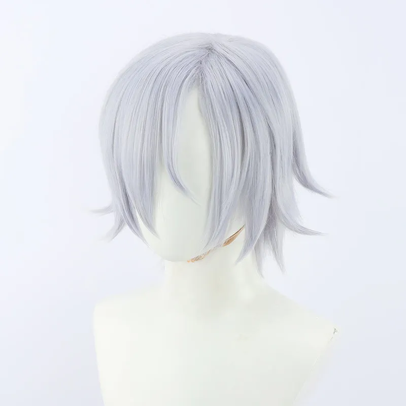 Genshin Impact Fatui Skirmisher Pyroslinger Bracer Cosplay Wig