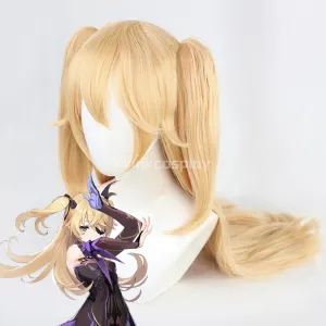 Genshin Impact Fischl Golden Cosplay Wig
