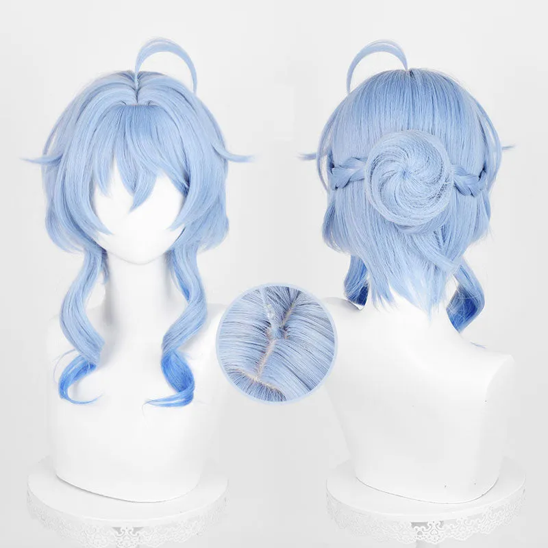 Genshin Impact Ganyu Twilight  Blossom Cosplay Wig