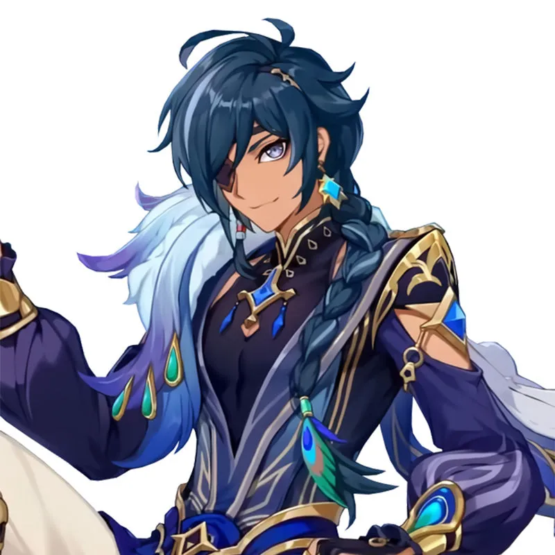 Genshin Impact Kaeya Sailwind Shadow New Skin Cosplay Wig