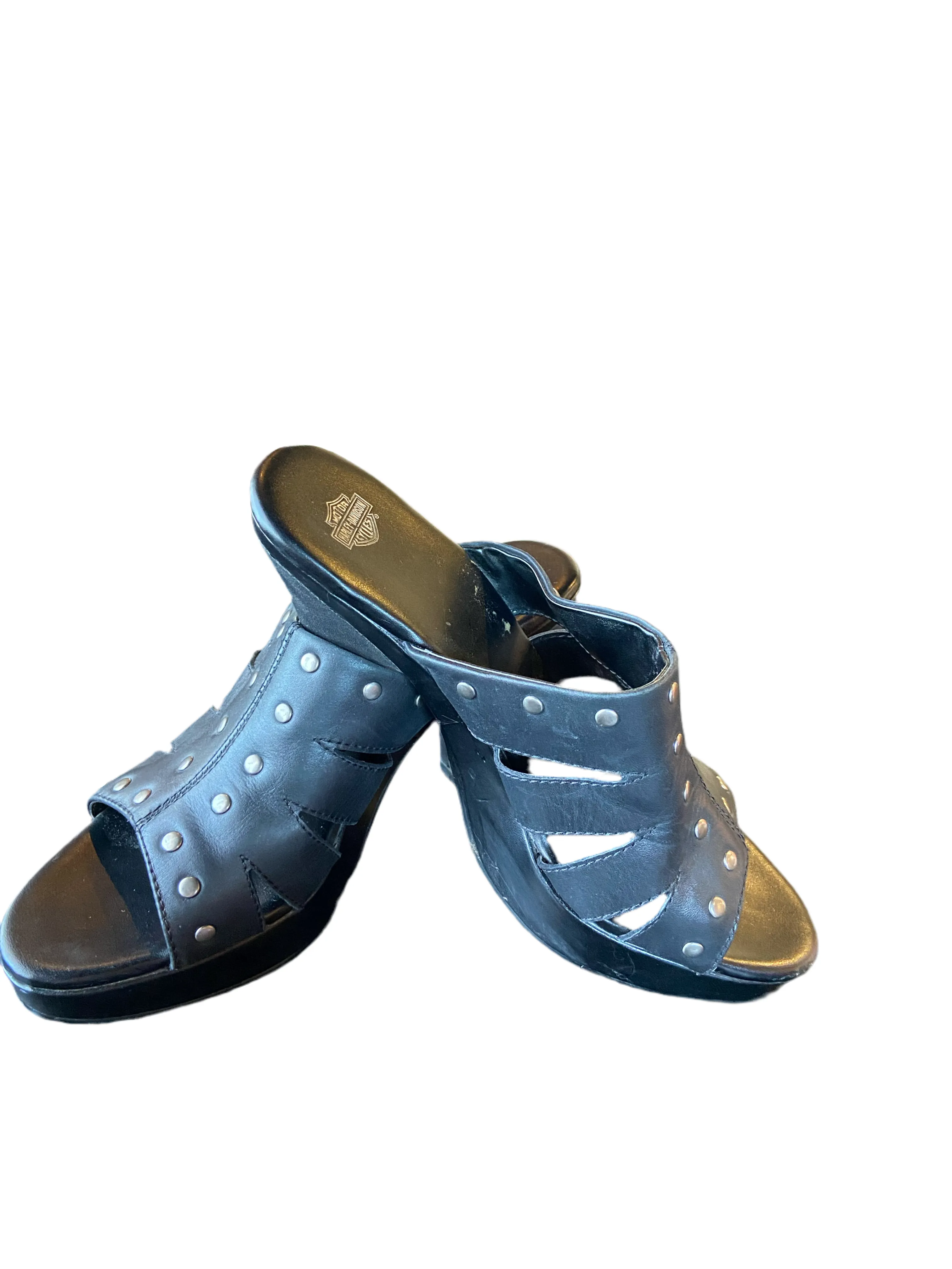 Harley-Davidson studded sandals (5.5)