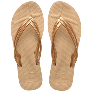 HAVAIANAS WEDGES - GOLDEN