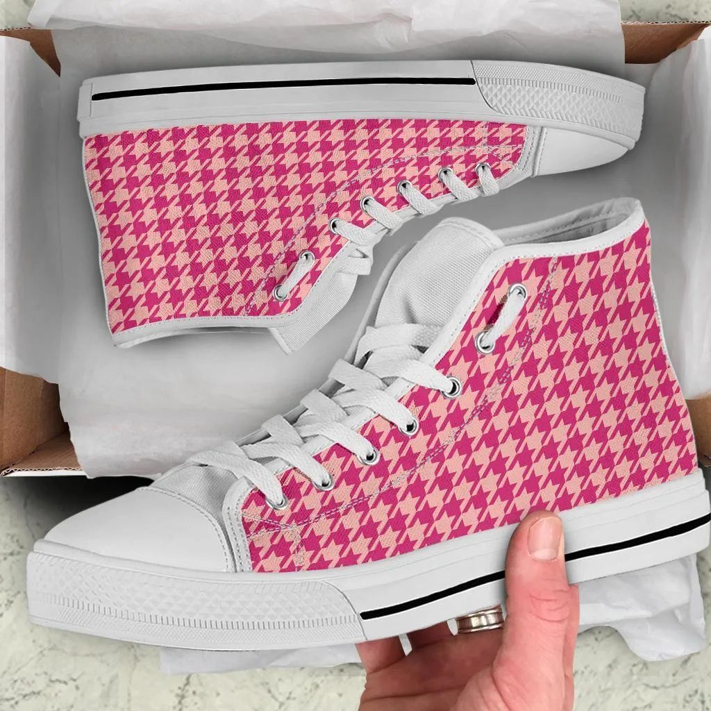 High Top Sneakers - Go Classic | Custom High Top Shoes, Patterned High Top Sneakers, High Top Sneakers for Women, Unisex Shoes