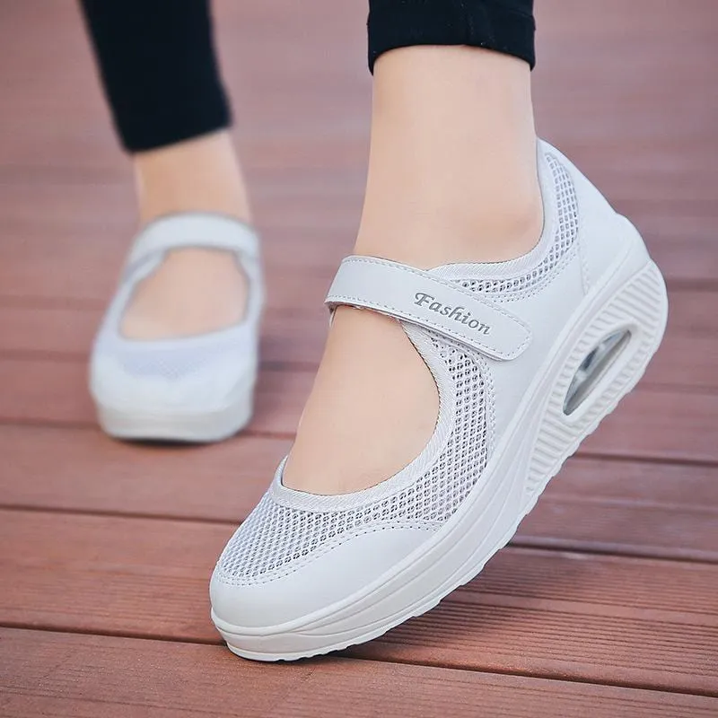 Hollow Air Cushion Rocking Shoes