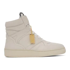 Human Recreational Services Off-White Mongoose High-Top Sneakers
