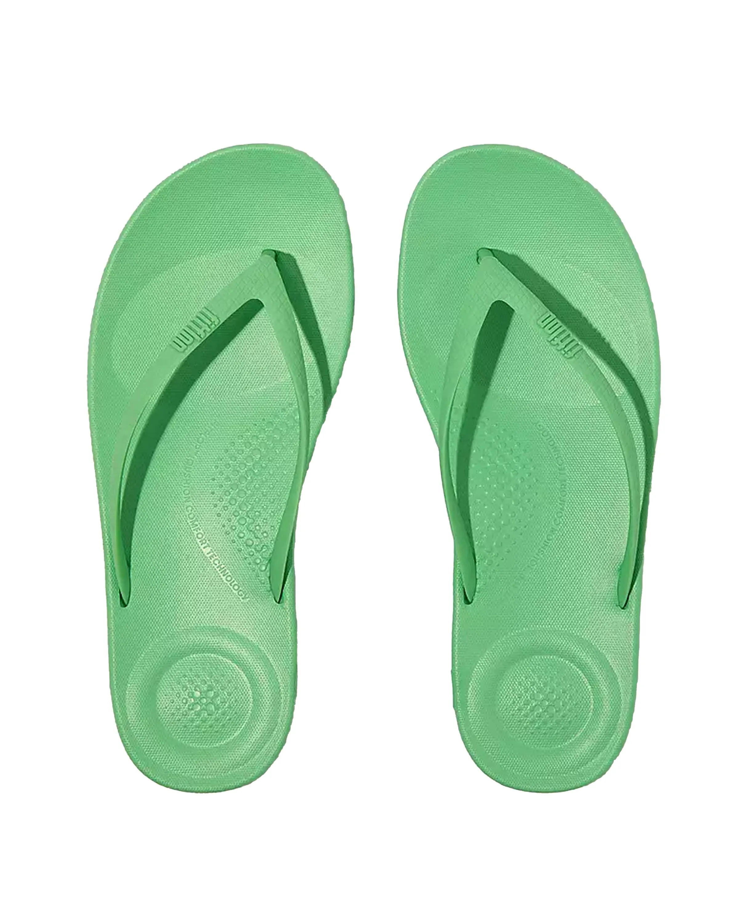 Iqushion Ergonomic Flip-Flops - Pop Green