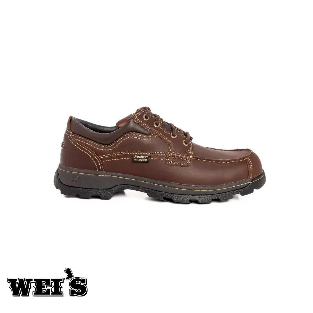 Irish Setter Men's SoftPaw Waterproof Oxford Casual Shoe Brown - Clearance