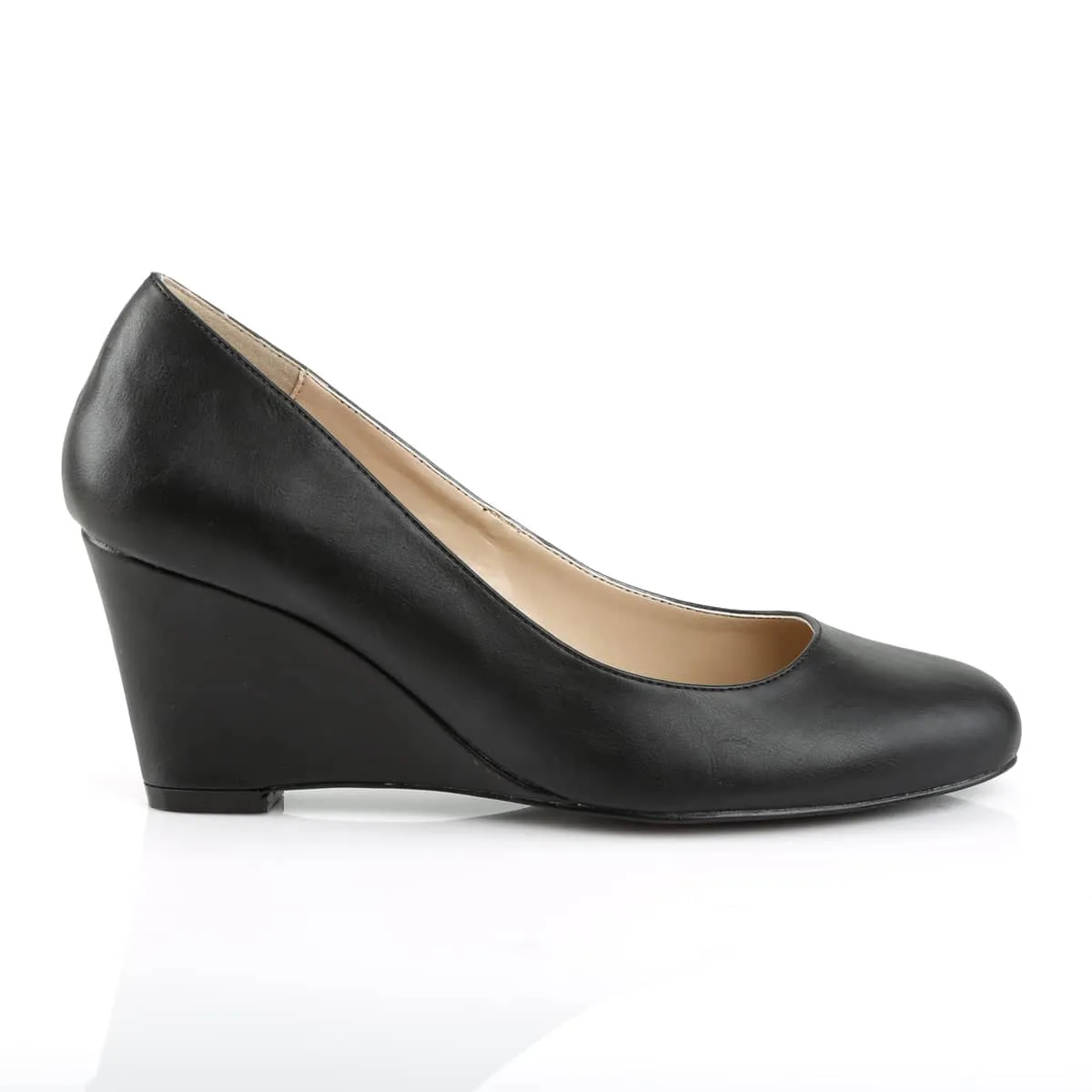 KIMBERLY-08 Black Pumps Heel