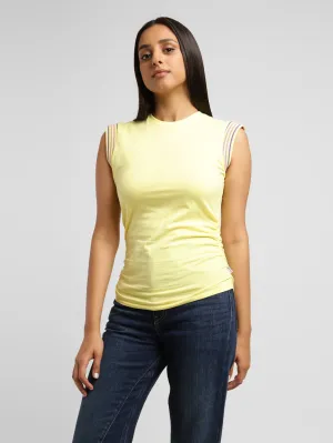 Levi's x Deepika Padukone Solid Round Neck Top