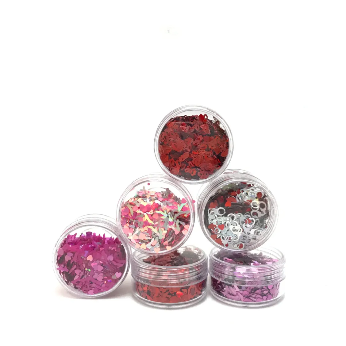 Lula Beauty Valentine's Glitter 6 Pack