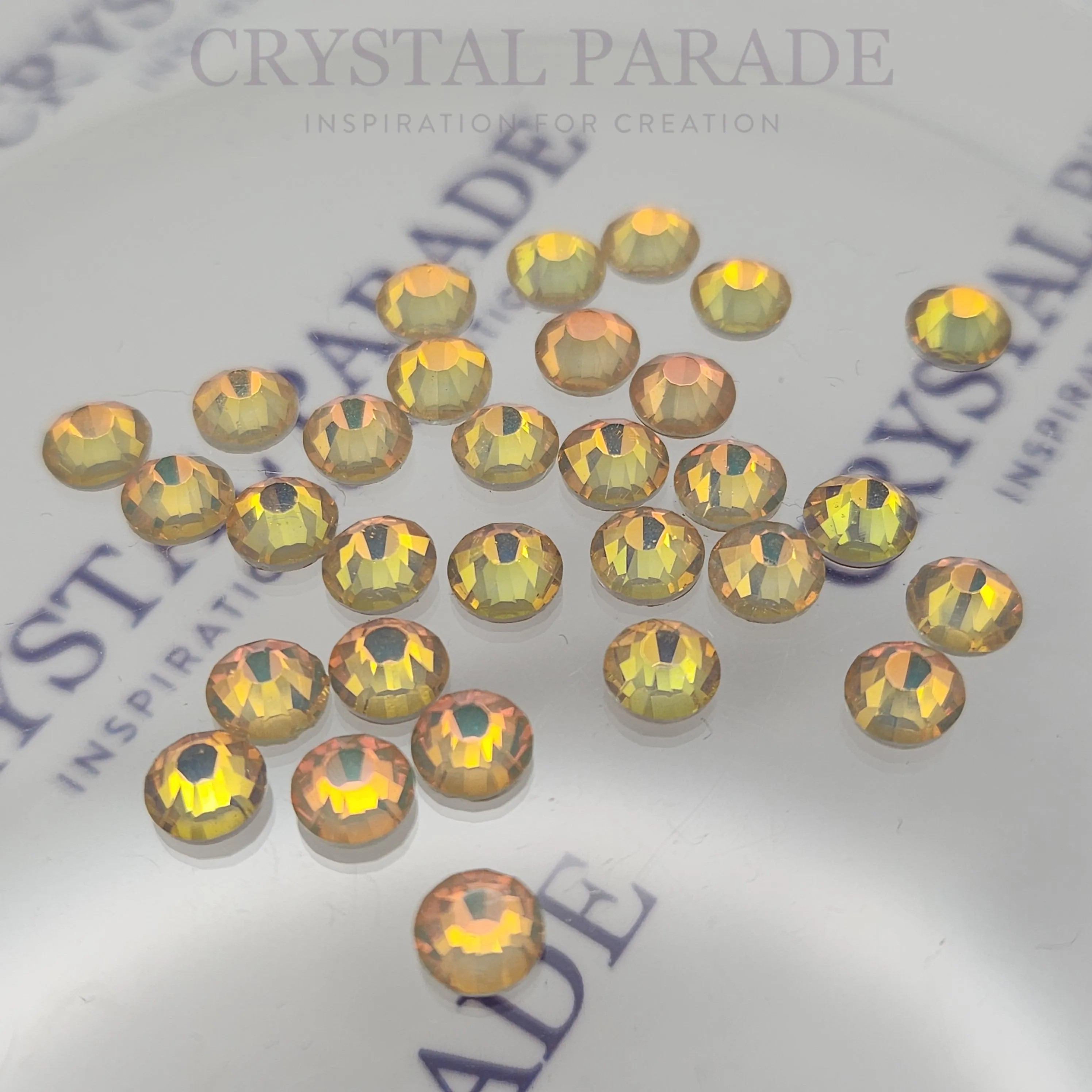 Luna Non Hotfix Crystals - Dark Champagne Mocha Opal Pack of 750