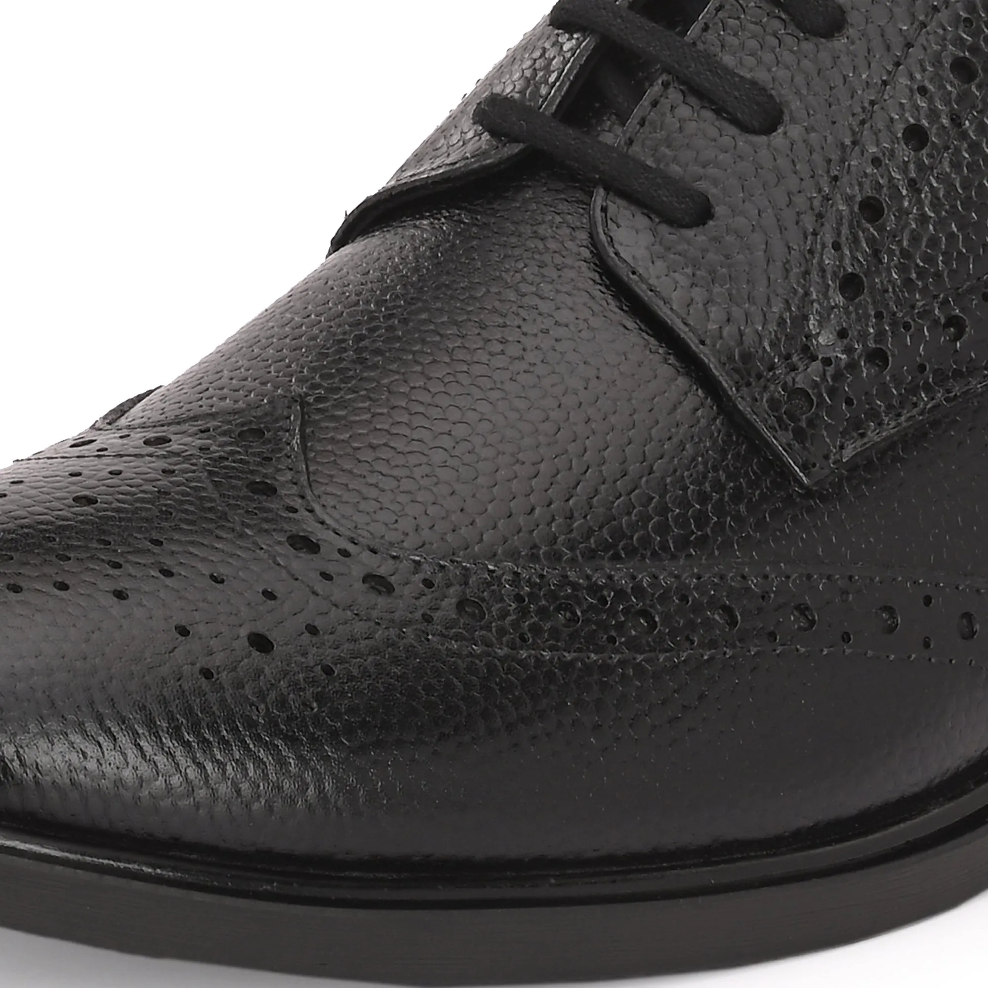 Lush Brogue Full Grain Leather Derby Lace Ups