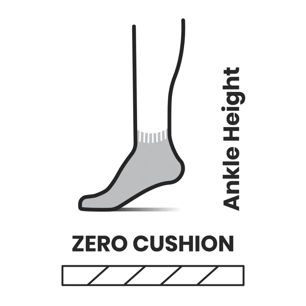 Men's Run Zero Cushion Ankle