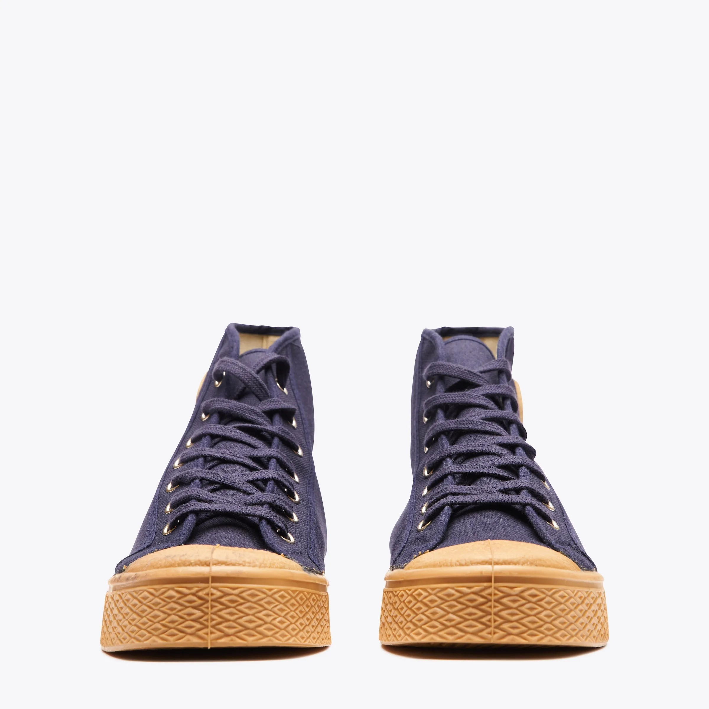 Military Gum High Top - Navy