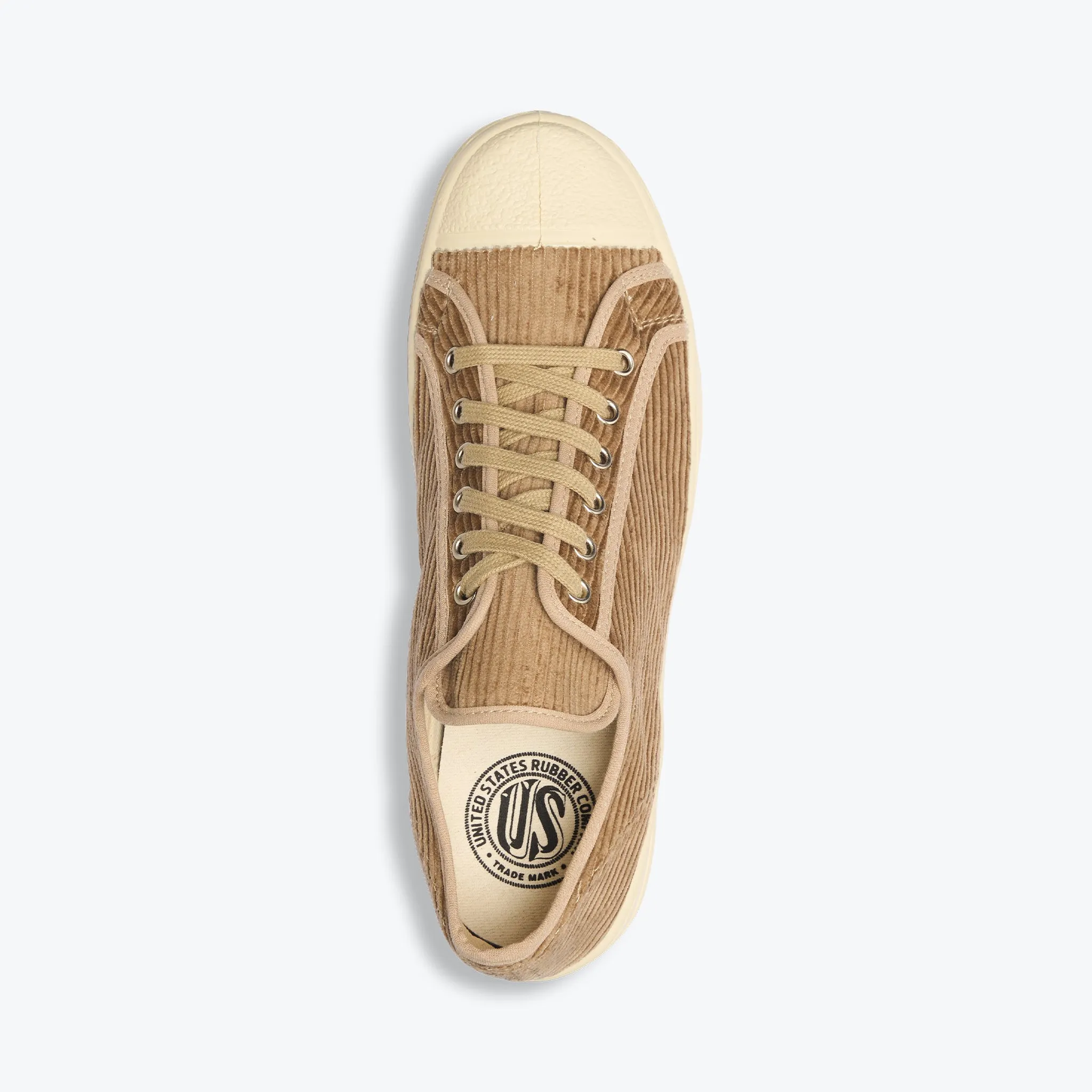 Military Low Top Cord - Brown