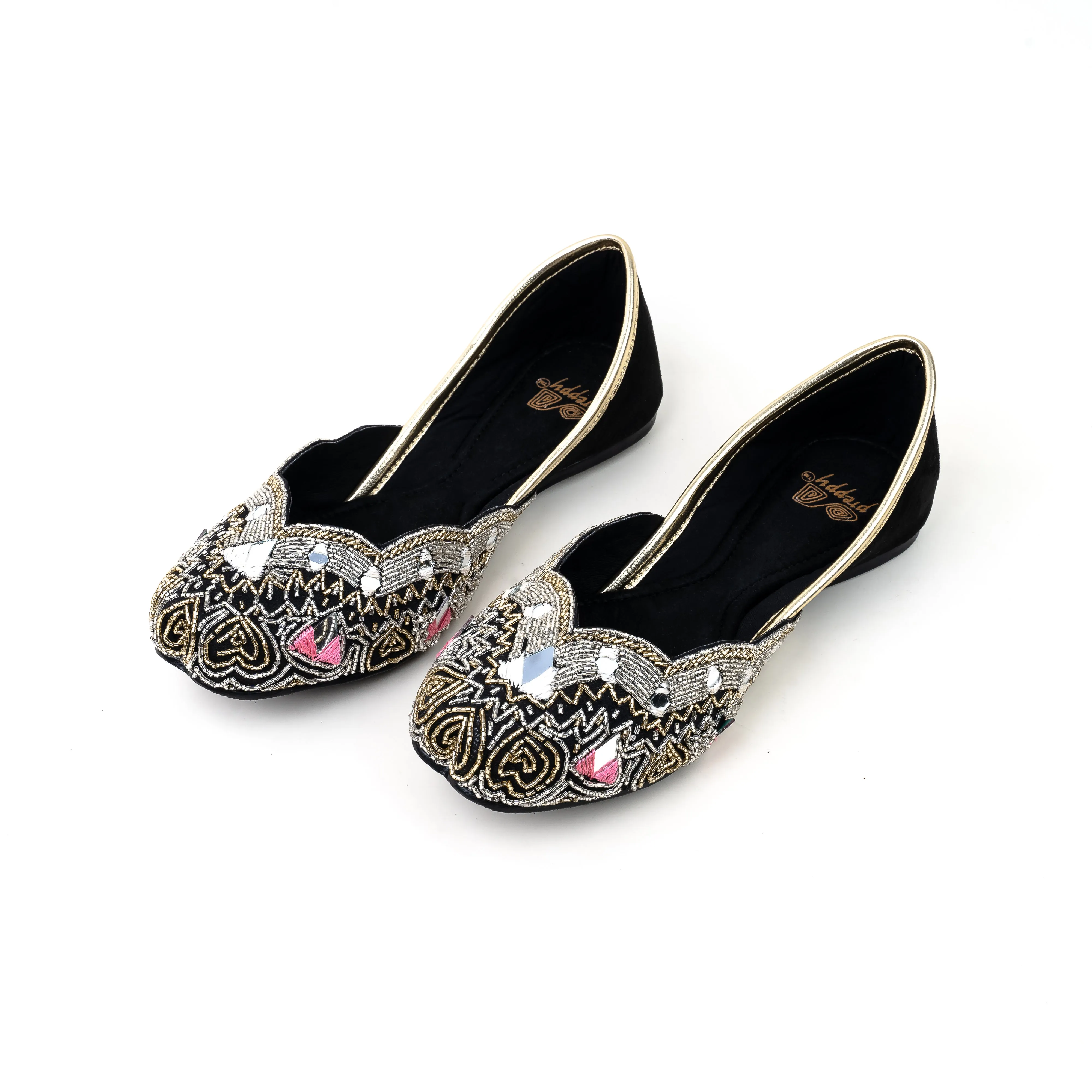 Mirror Studded Mojari