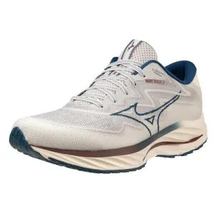 Mizuno | Wave Rider 27 | Men's | Papyrus/Blue Opal