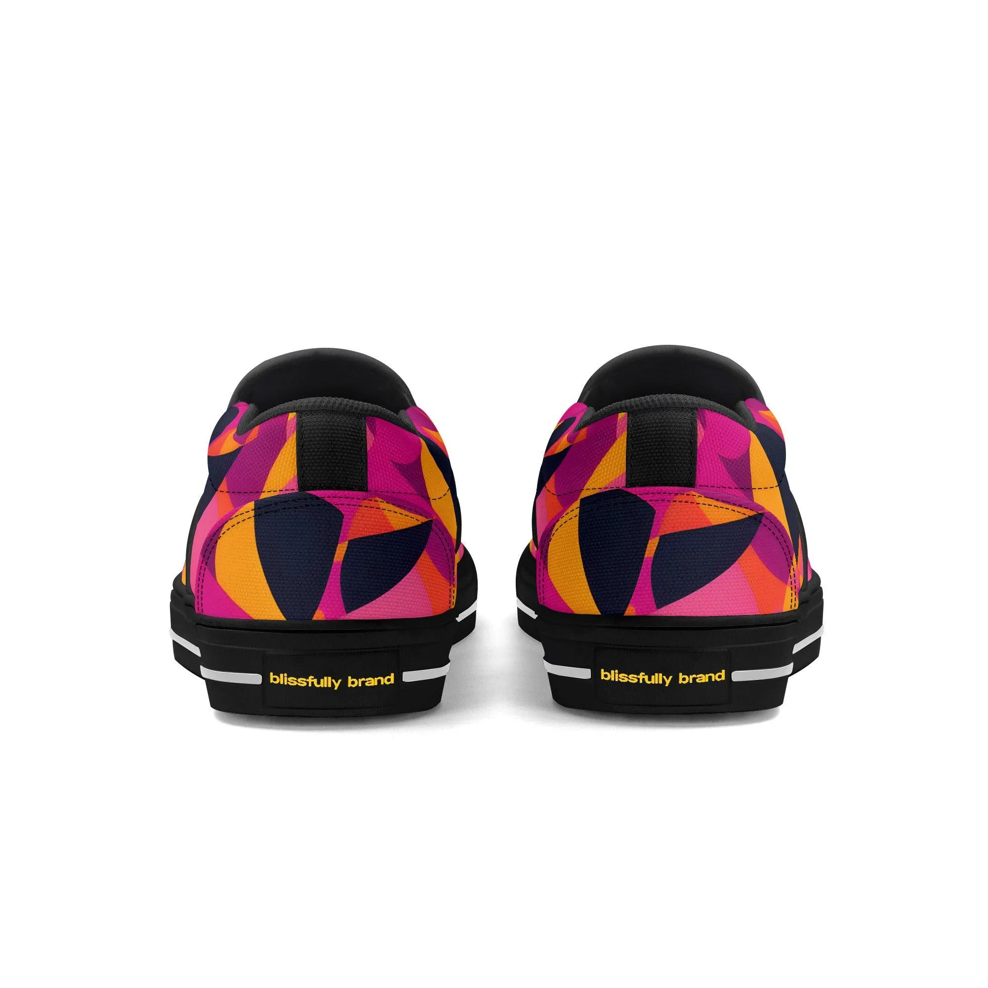 Munich Canvas Slip On Skater Shoes - Airline Series