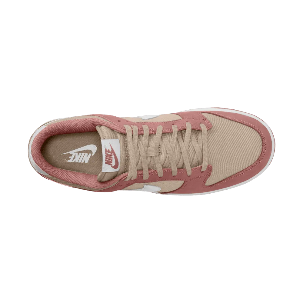 Nike Dunk Low Retro Premium Men's Shoes 'Red Stardust/White/Sanddrift'