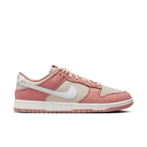 Nike Dunk Low Retro Premium Men's Shoes 'Red Stardust/White/Sanddrift'
