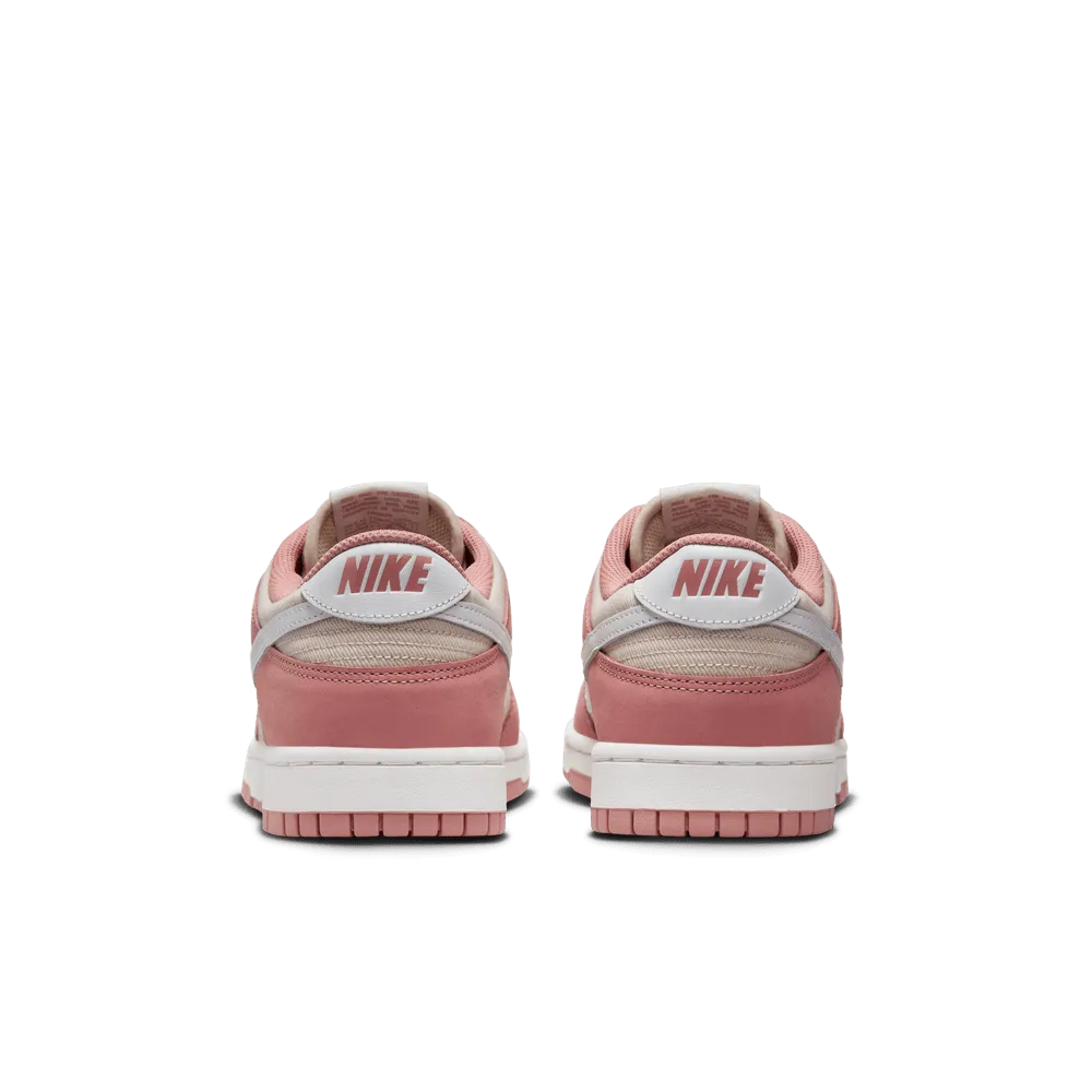 Nike Dunk Low Retro Premium Men's Shoes 'Red Stardust/White/Sanddrift'