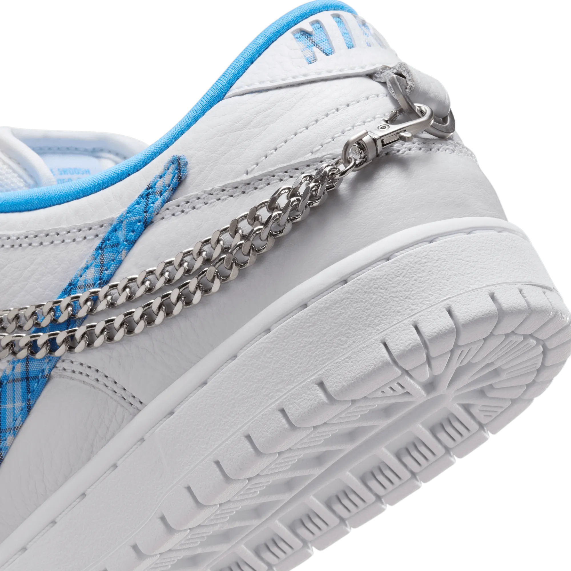 Nike SB Dunk Low Pro Nicole Hause Skateboard Shoe - White/University Blue-White