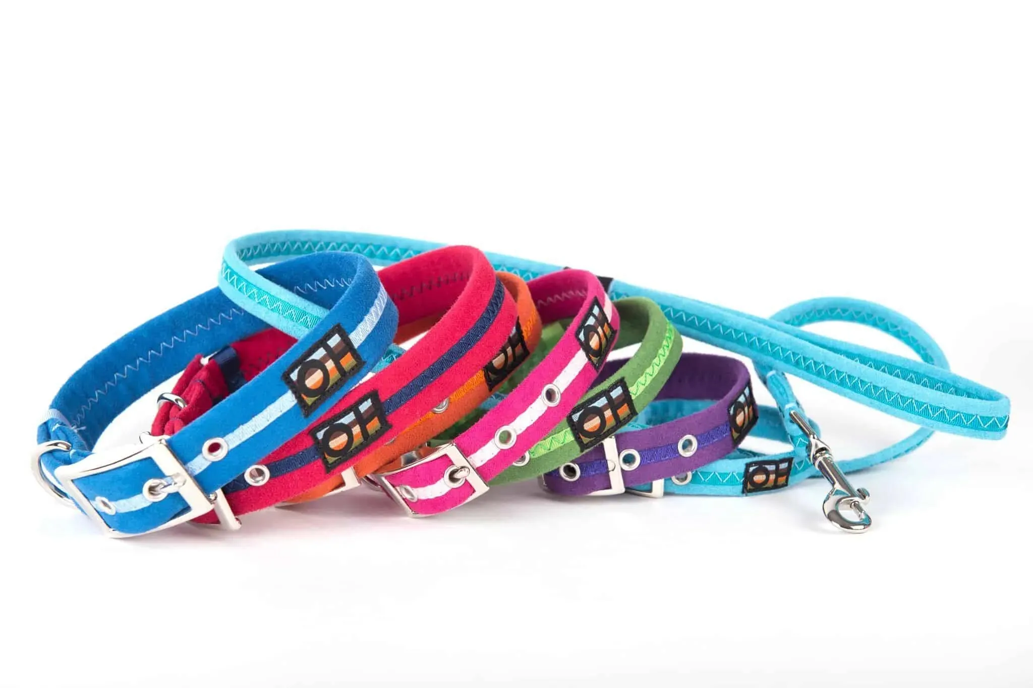 Oscar & Hooch - Dog Collar - Hot Pink - X Large