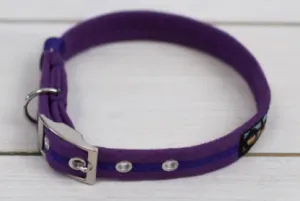 Oscar & Hooch - Dog Collar - Liberty Purple - Large