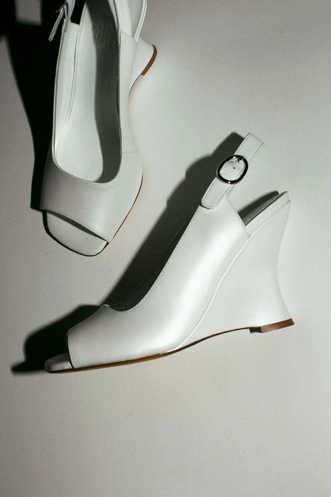 Pearl Bianca Wedge